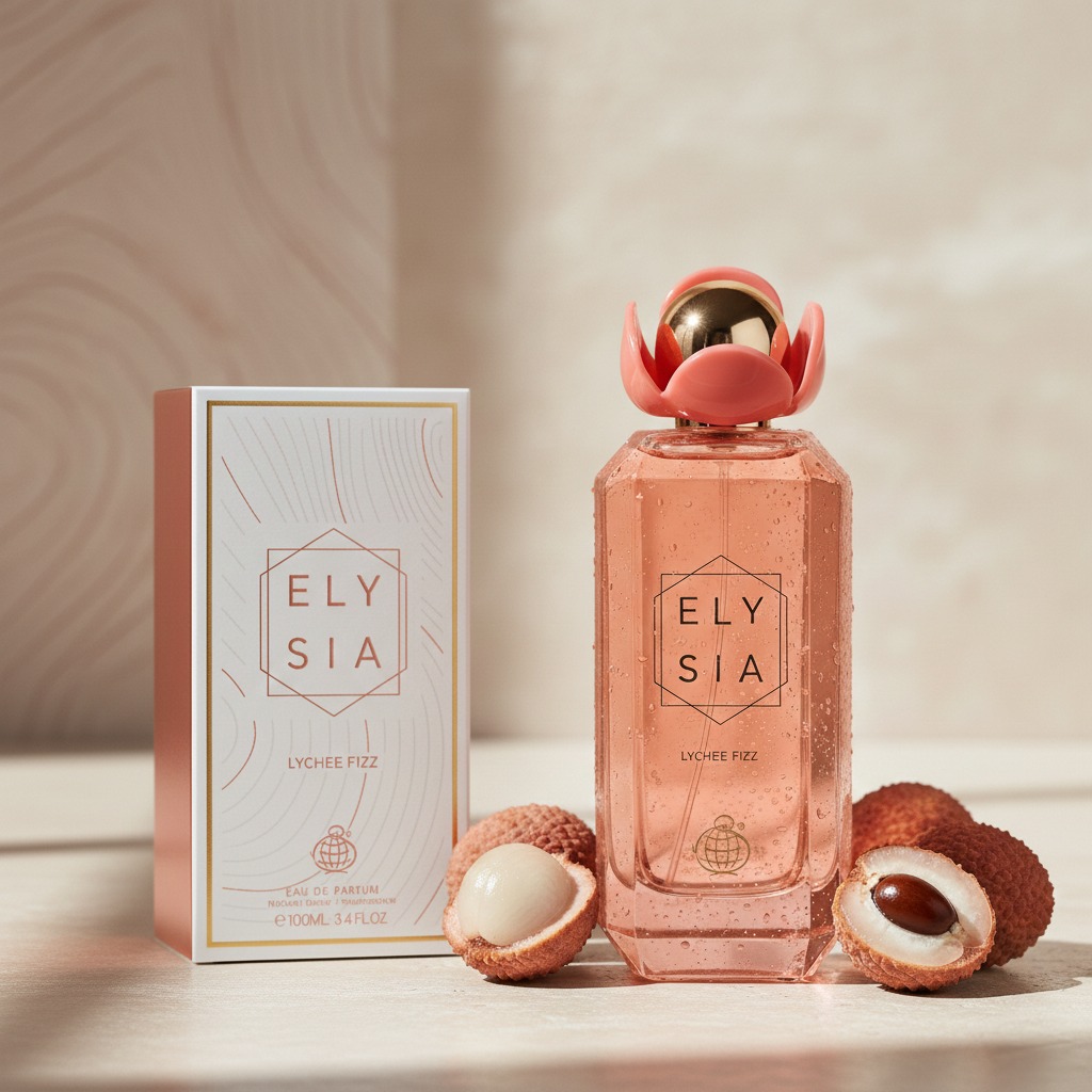 Perfume Elysia Lichee Fizz Fragrance World 100ml Original Importado — alternativa